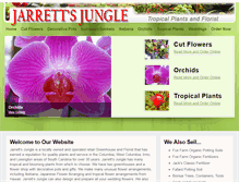 Tablet Screenshot of jarrettsjungle.com